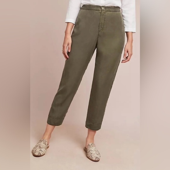 Anthropologie 100% tencel high waisted pants - Picture 2 of 7